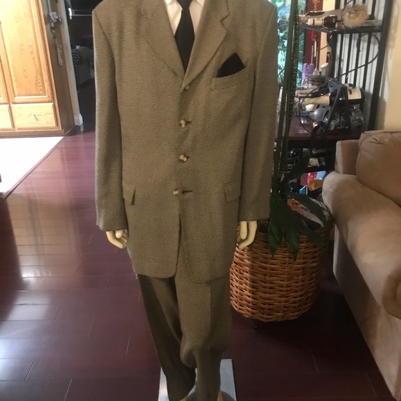 El Can’to /Italian Designer Suit/ lightbrown - Picture 9 of 10
